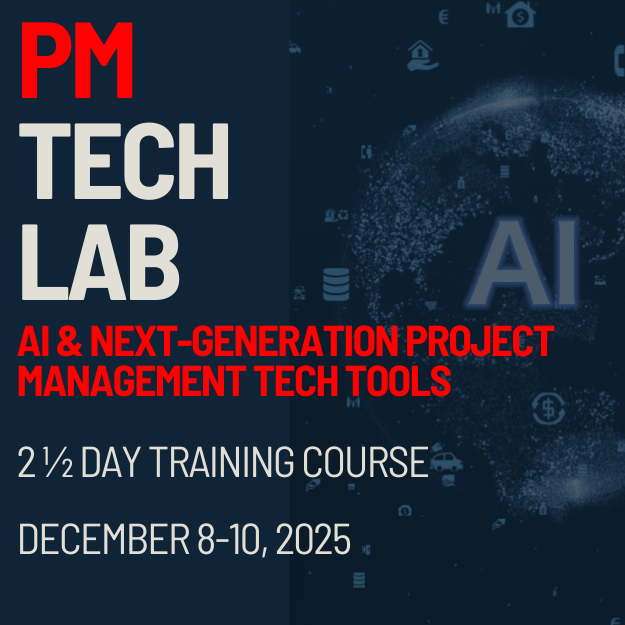 PM TechLab: AI & Next-Generation Project Management Tools (December 8-10, 2025)