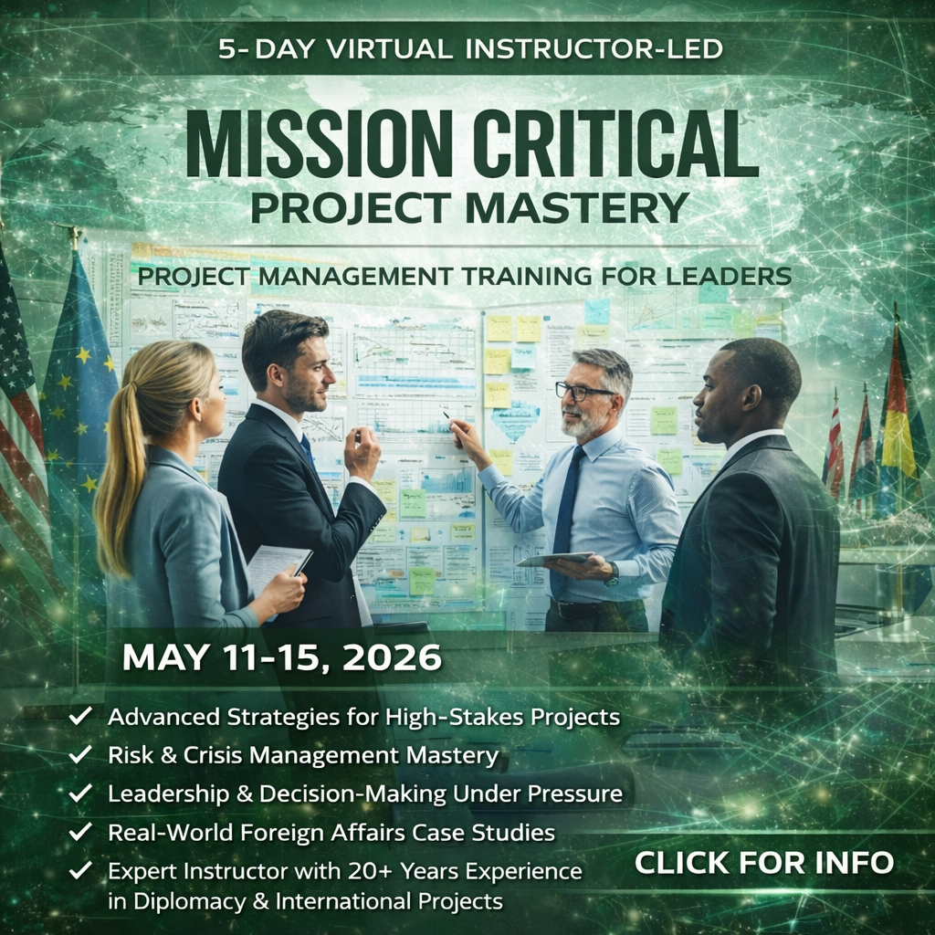 Mission-Critical Project Mastery™ (May 11-15, 2026)