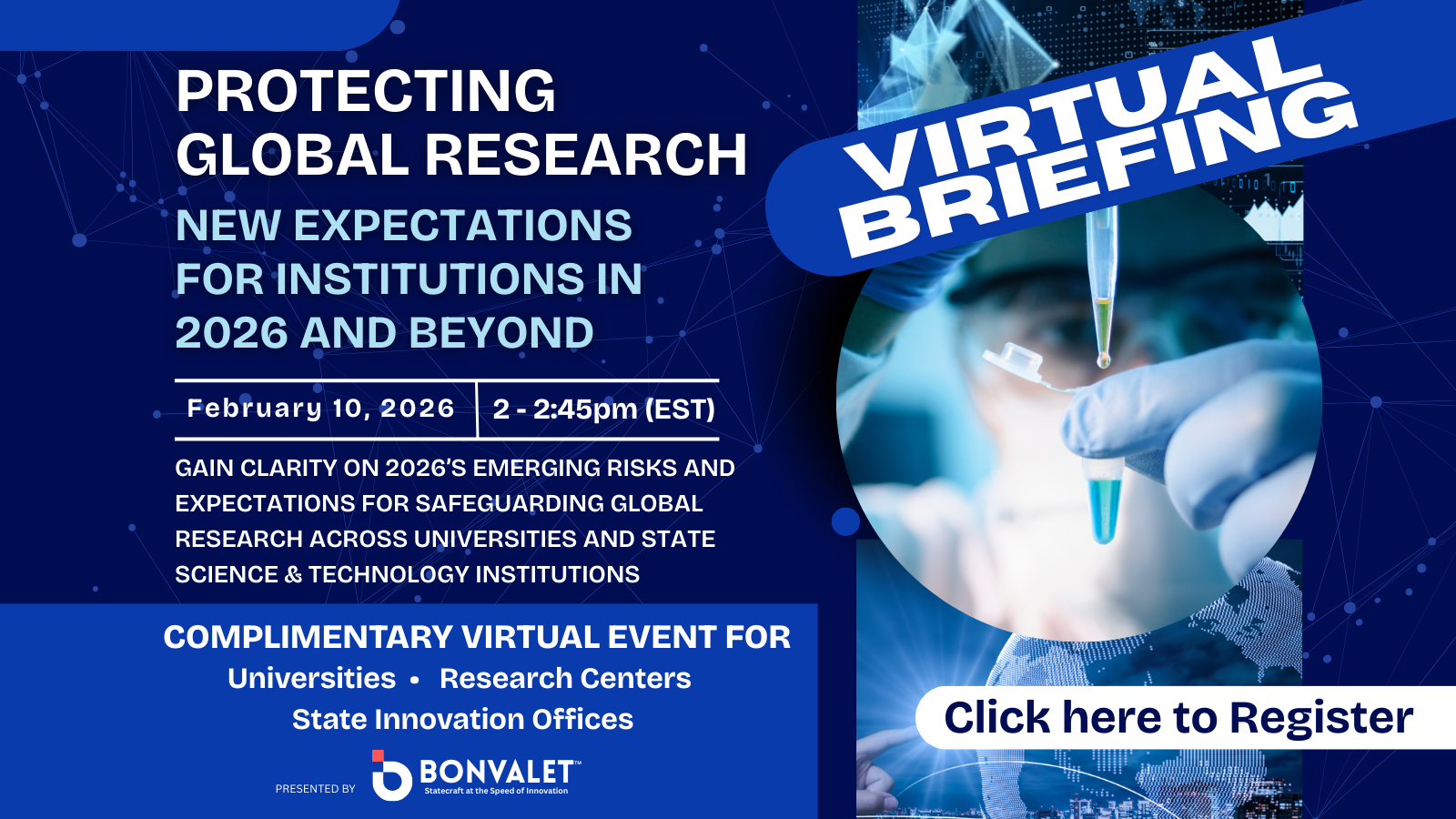 Free Webinar: Protecting Global Research – New Expectations for Institutions in 2026 (February 10, 2026)