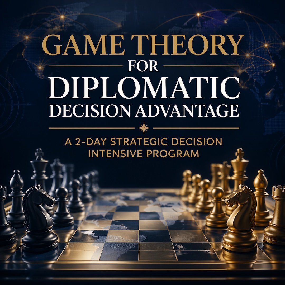 Game Theory for Diplomatic Decision Advantage